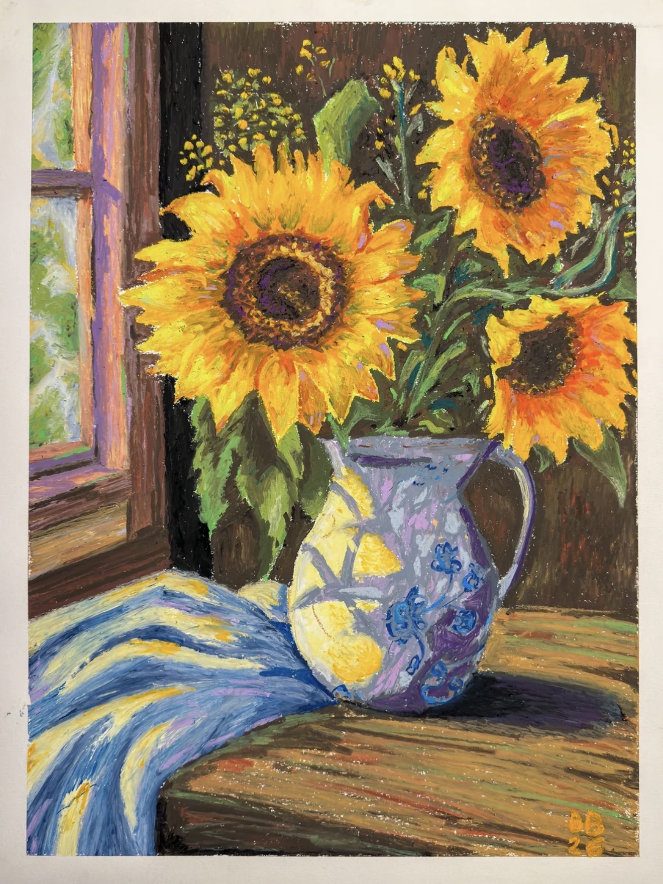 Sunflower still life